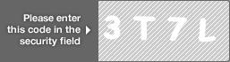 captcha code for visual authentication  number 3 letter T number 7 letter L