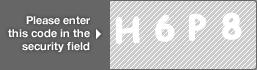 captcha code for visual authentication  letter H number 6 letter P number 8