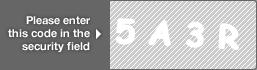 captcha code for visual authentication  number 5 letter A number 3 letter R