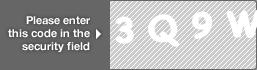 captcha code for visual authentication  number 3 letter Q number 9 letter W