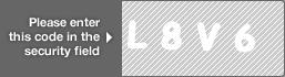 captcha code for visual authentication  letter L number 8 letter V number 6